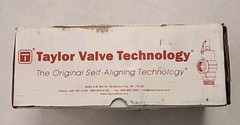 Taylor Valve – 8250 – 2″x 2″ Carbon Steel – 125 PSIG – New In Box