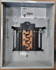PN1224B1100C 100 Amp 12-Space 24-Circuit Main Breaker Plug-On Neutral New No Box