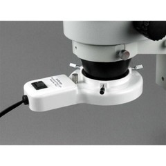 AmScope 7X-135X Trinocular Stereo Fluorescent Boom Microscope+4K 8MP HDMI Camera