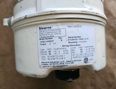 Baldor Reliance Washdown Duty Electric Motor 0.75HP 34-6912-186561
