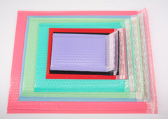 5×7 Waterproof Bubble Mailers Multicolor Shipping Bubble Padded Envelops 5″x7″