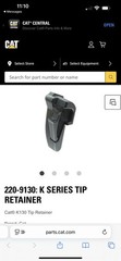CAT 220-9130: K SERIES TIP RETAINER 14 pieces