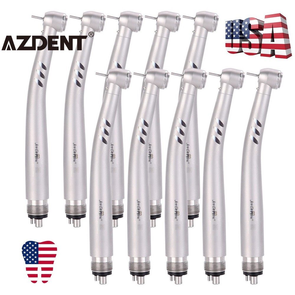 10X NSK Styel Dental Fiber Optic E-generator LED High Speed Handpiece Turbine 4H