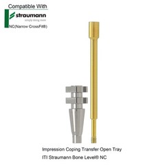 US ITI Straumann Dental Analog Scanbody Transfer Impression Coping Tray NC/RC