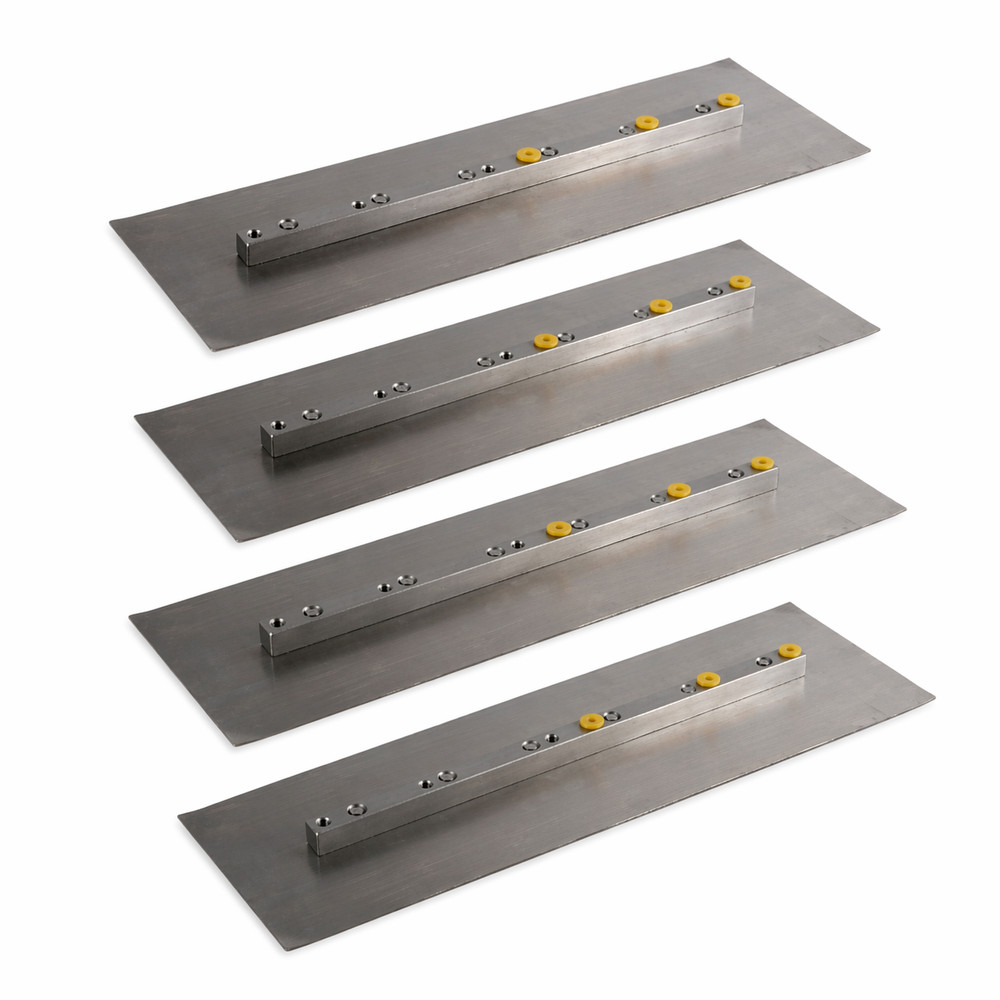 Beton Trowel Finishing Blades 6″ X 18″ – For 46 In. Power Trowels – Box of 4