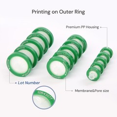 Filter Nylon, 0.22μm 13mm, Hydrophilic, Non-sterile, PK of 100