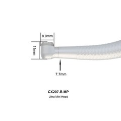 COXO Dental High Speed Handpiece 4 Hole Small Mini Head Turbine Fit NSK Coupler