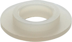 Nylon Shoulder Washer White Non-Abrasive Low-Friction Insulating 0.437″ X 0.201″
