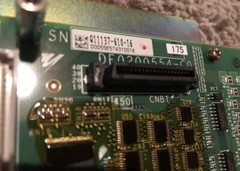 Yaskawa SGDR-AXA01A Rev C08. Card DF0200554-C0