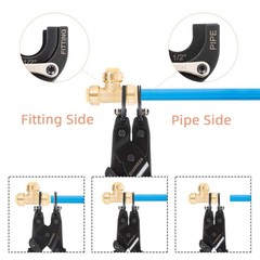 Push to Connect Removal Tool For 1/2”, 3/4”, 1” Push Fitting Pex Removal Tool