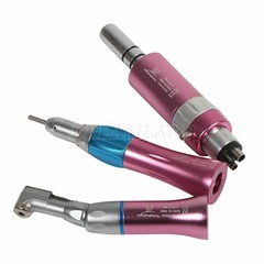 Dental High Low Speed Handpieces 4 Hole Air Turbine Kit NSK Pana Max Style Pink