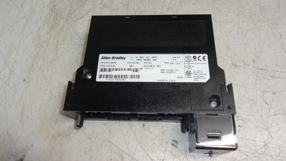 1756-IA16 ControlLogix 79-132 Vac Digital Ac Input Module 16 Pts (20 Pin)