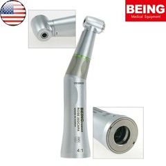 US BEING Dental Low Speed Handpiece Fiber Optic 4:1 1:1Contra Angle for NSK KaVo