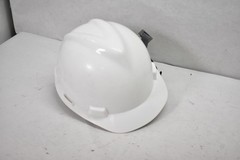 MSA V-Gard Hard Hat White ANSI Z89.1 Type I Class E Ratchet Made in USA Helmet
