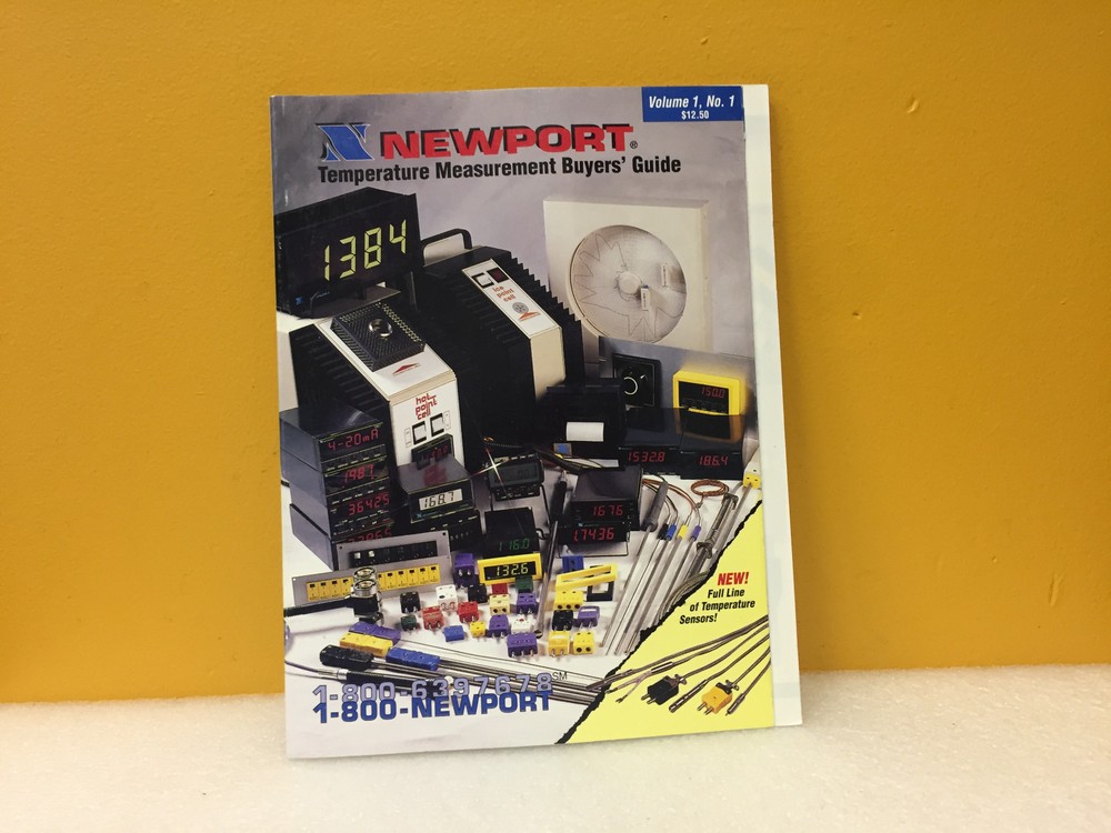 Newport Volume 1, No. 1 Temperature Measurement Buyer’s Guide