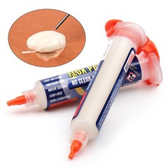 BEEYUIHF 30mL No Clean Soldering Flux Paste with 10ft Desoldering Wick Braid