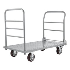 VEVOR Platform Truck 2650 lbs Heavy Duty Foldable Hand Push Cart with Wheels