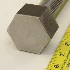1-1/2″-6 x 9″ Dog Point Custom Made Bolt 2-1/4″ Across Flats