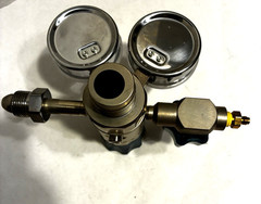 Airgas Y12-C245B580-AG High Purity Brass Two-Stage Gas Regulator-rare