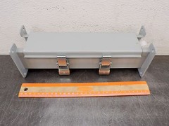 Hoffman FL22L12 Wiring trough Wireway 2.5″x 2.5″x 12″ Steel Gray Nema 12 F-22L12