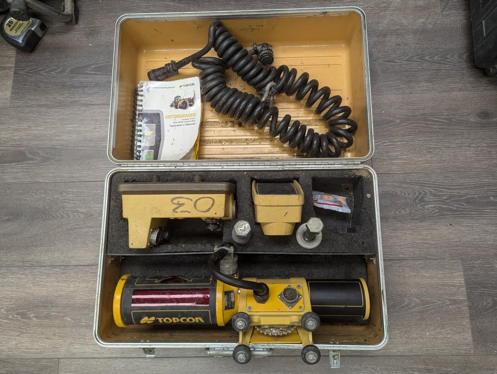 TOPCON 9164, 9142, 9130, 9220 SYSTEM 5 GRADER MACHINE CONTROL, SONIIC TRACKER