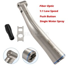 Dental 1:1 LED Light Fiber Optic Contra Angle Handpiece Fit E-type Motor DT us