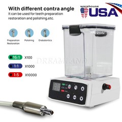 Dental Brushless LED Electric Motor fit 1:1 /1:5 /16:1 For Lab Practice MX USA