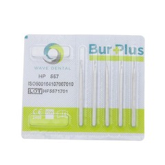 Wave Dental HP Burs Carbide Long Straight Fissure Bur Low Speed Bur HP 555 562