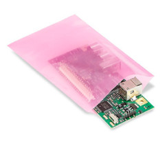 Pink Anti-Static Bags Lay Flat Open Top Boards Electronics PAS 2 Mil Antistatic