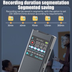 16/32/64GB Digital Voice Recorder USB Recording Device Dictaphone MP3 Player New