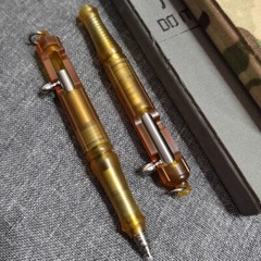 Titanium Alloy Polyetherimide ULTEM Rollerball Pen Ballpoint Gel Pen G2 Refills