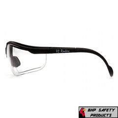 PYRAMEX VENTURE 2 READER SAFETY GLASSES CLEAR LENS W/ RX BIFOCAL READING GLASS