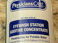 Physicians Care Eyewash Station Additive Concentrate 8 fl oz exp: 10/2027