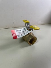 ProLine 1″ Brass Ball Valve 600PSI Full Port T Handle Valve 107-825TNL