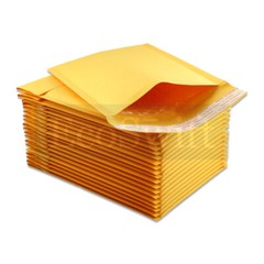 100 #00 5×10 ECOSWIFT KRAFT BUBBLE MAILERS PADDED ENVELOPES #00