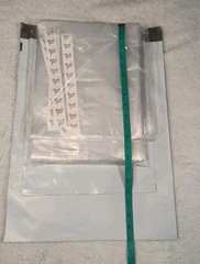 Mega Shipping Kit: 75 Heavy Duty 2.5 Mil Poly Mailers, 200 Clear Bags & 200…