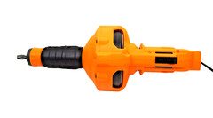 Electric Drain Cleaner 23 Ft Handheld Auto Feed Led Light Plumbing Snake Auger