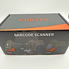 KUIIYER HW0002 2D QR 1D Bluetooth 2.4G Wireless USB Handheld Barcode Scanner