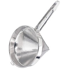 CRESTWARE CCS10C Mesh Strainer,19 3/4 in L,SS 45GH15