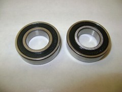 2PCS NMD 6901-2RS SEALED SAE52100 CHROME STEEL BEARINGS 12x24x6 NMD6901-2RS