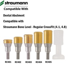 Fit Straumann ITI Dental Healing/Locator Abutment Transfer Open Close Tray NC/RC