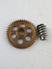 BOSTON GEAR Bronze Worm & Wheel Set 16 Pitch 40 Teeth 20:1 REDUCTION RATIO