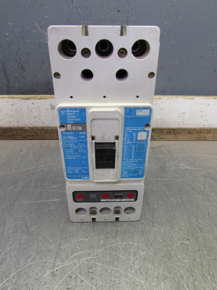 Westinghouse JD3250F, Circuit Breaker ,3P/ 250A /600V, Takeout MAKE OFFER!
