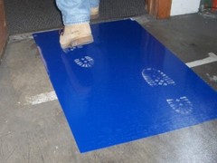 Sticky Mat Contamination 36X24 in Laboratory Clean Room Blue10 mats 300 Sheet Ta