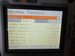 GeoMax Zoom 90 R 2” A10 Robotic Total Station Calibrated / Certified June, 2027