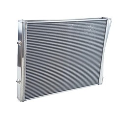 24.6″x19.6″ Aluminum Universal Air to Water Heat Exchanger Intercooler Dual Pass