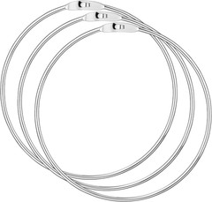 3 Pack 4.7 Inch Metal Rings Wrench Organizer Easy to Open and Close Heavy Dut…