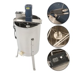 Electric Honey Extractor 3 Frames Stainless Steel Beekeeping Equipment 1300RPM
