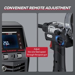 2026 ARCCAPTAIN 205A 6-in-1 MIG Welder, APP Control, 120V/240V with Spool Gun