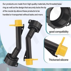 3 Pcs Fuel Gas Can Jug Spouts Nozzles & Rings & Caps for Blitz 900302 900092 …